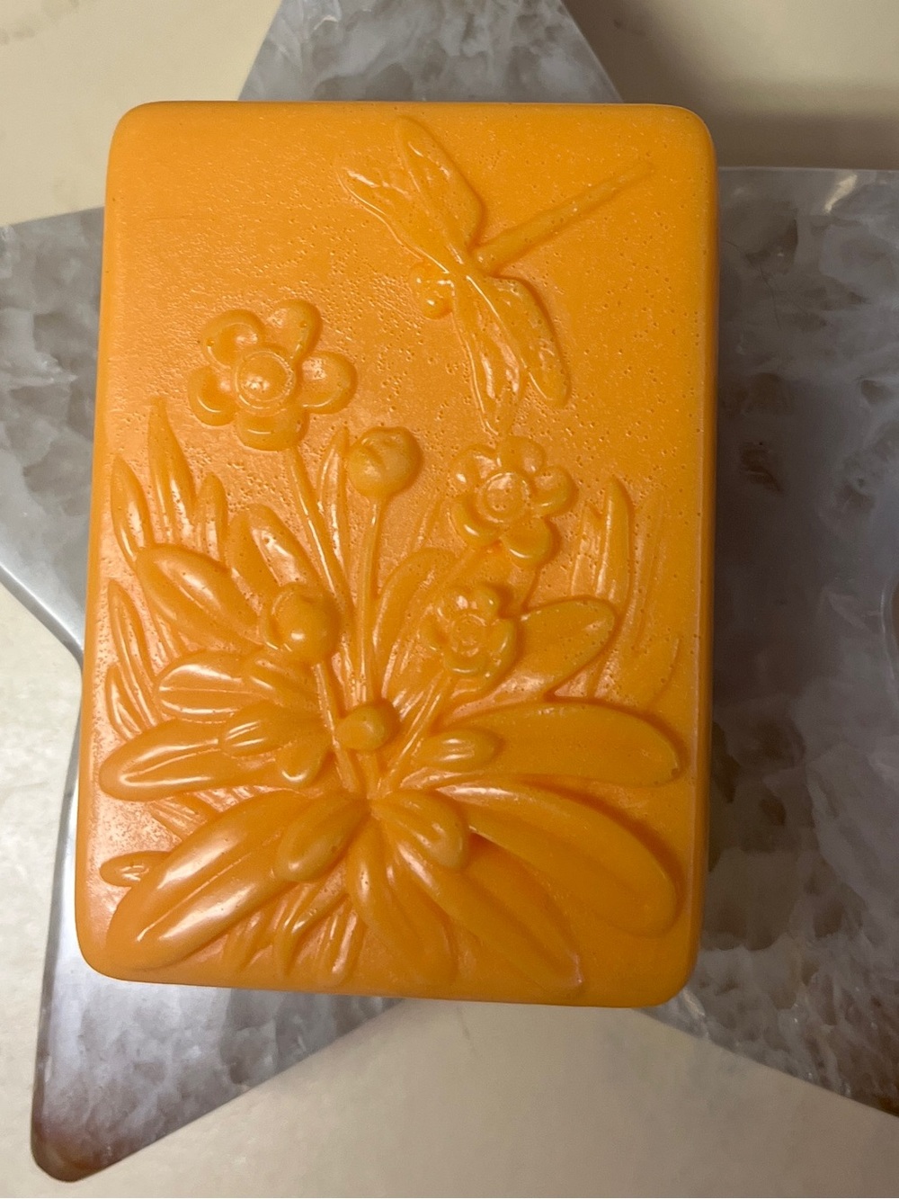 Dragonfly & floral Soap Bar